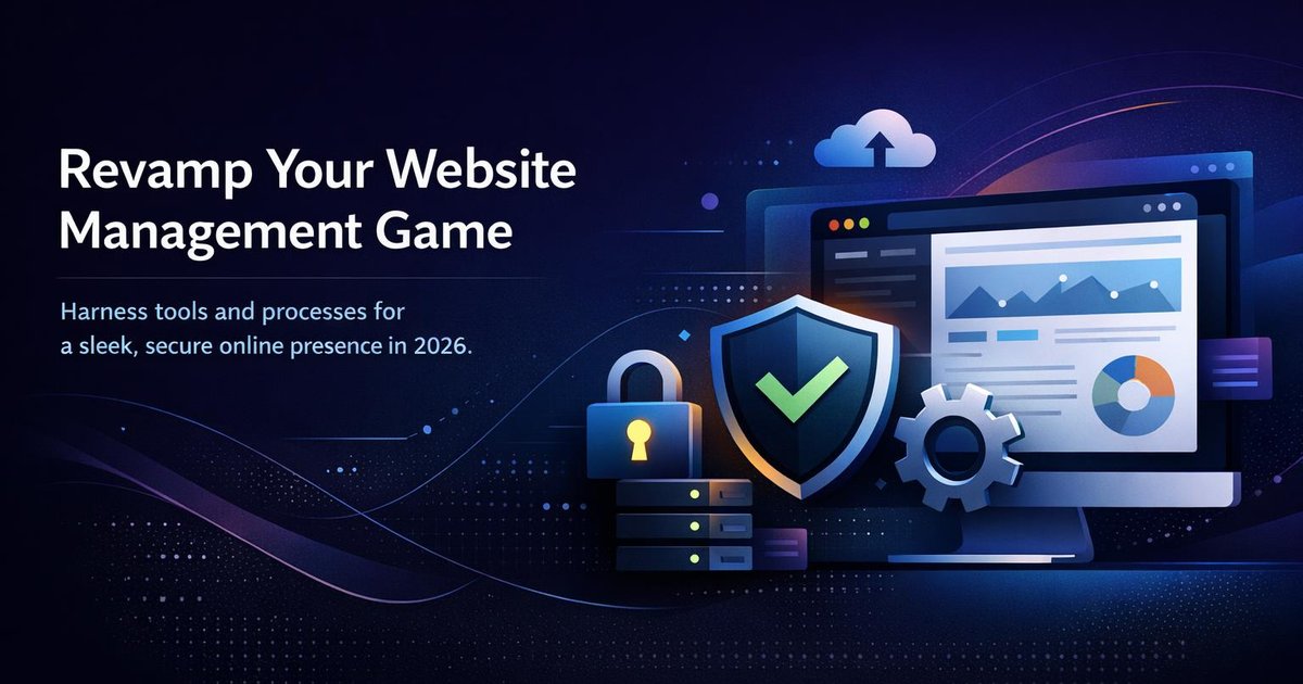 Business Website Management: Tools, Processes, and Checklists (2026 Guide)