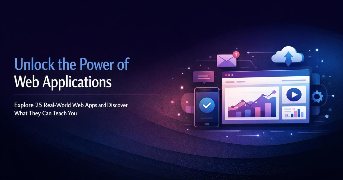 Web application examples: 25 real-world web apps (and what you can learn from them)