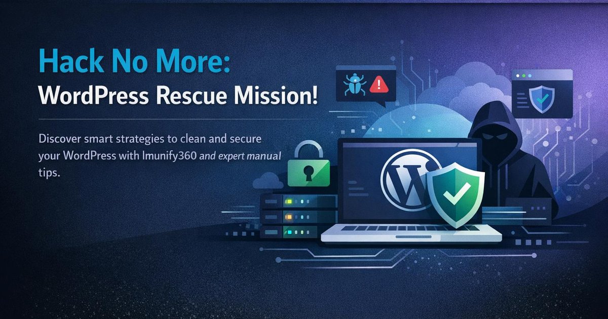 Cleaning Up a Hacked WordPress Site: Imunify360, Manual Steps, and When to Split cPanel Accounts