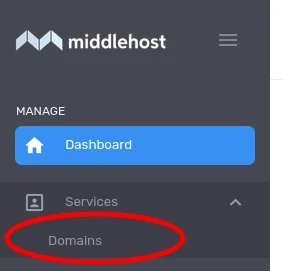 Domains side menu.png