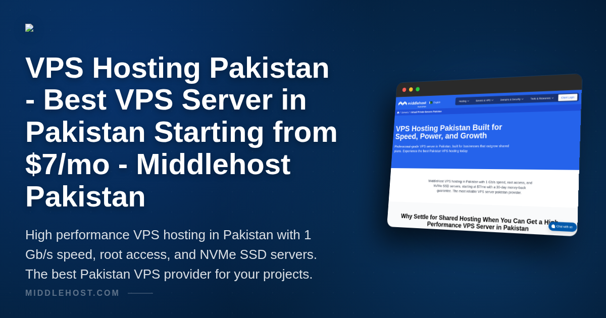 Visual representation of VPS hosting architecture with root access in Pakistan
